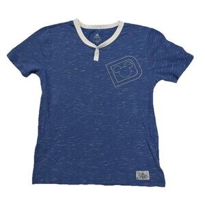 Disney Parks 2018 Classic Blue Ringer T-Shirt Sz Small